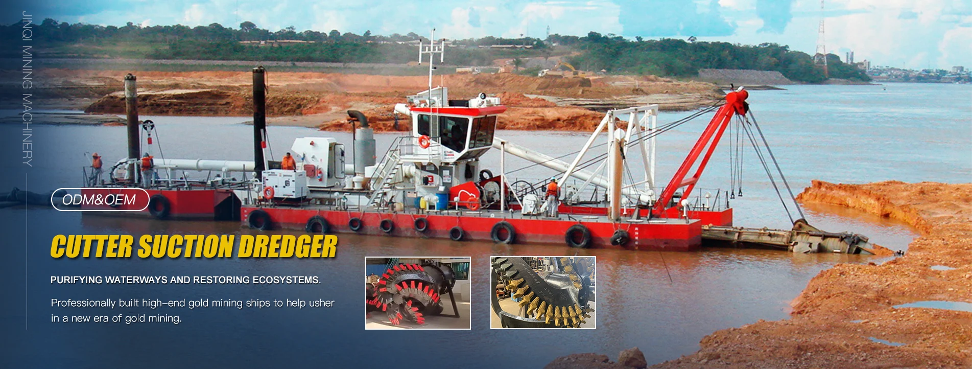 Çin Kəsici Emiş Dredger Təchizatçısı