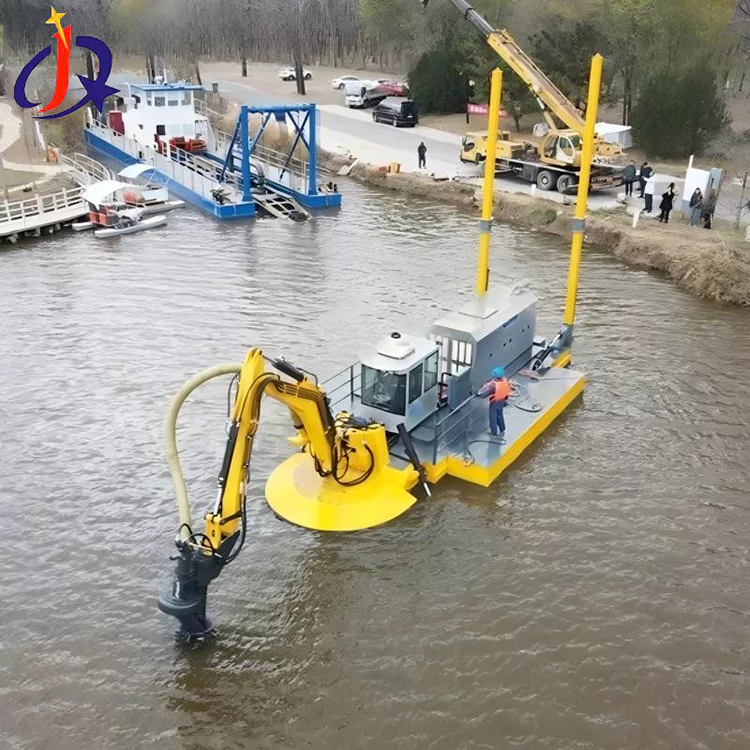 Amfibiya Kəsici Emiş Dredger
