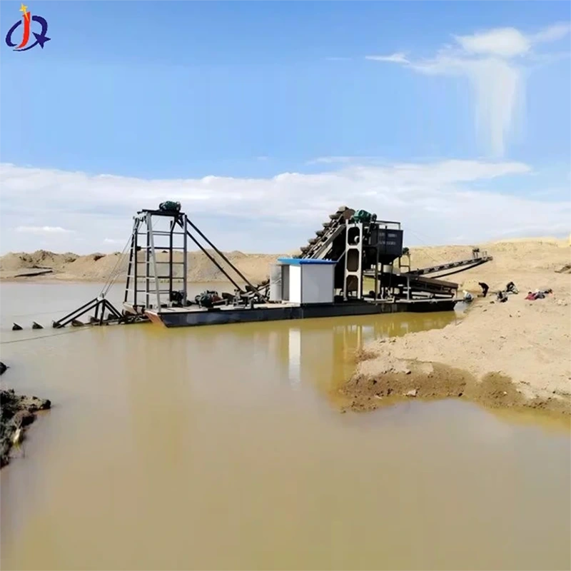 Plaser qızıl çıxarılması üçün River Gold Dredder